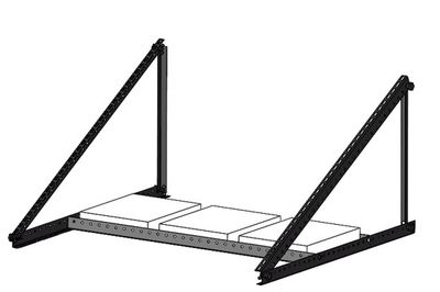 Supports universels pour panneaux solaires par 2 - ARLUX