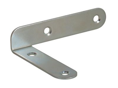 Equerre de chassis coudée droite acier zingué 40 x 30 mm