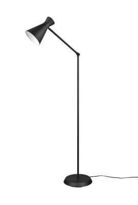 Lampadaire E27 Enzo noir E27 10W - REALITY