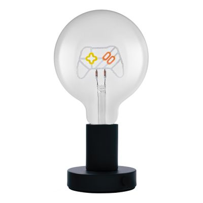 Lampe à poser avec ampoule à message néon E27 Manette 1,2W - OSRAM
