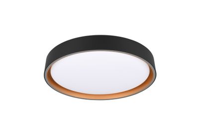 Plafonnier LED Felis or et noir 2500 lumens blanc variable CCT - REALITY