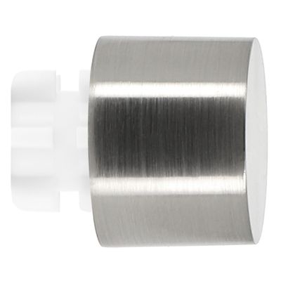 Embout déco bouchon en métal diam 20 mm Finition Chrome par 2 - MOBOIS