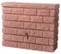 Récupérateur d'eau de pluie - Réservoir mural Rocky - 400 litres rouge - GRAF