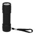 Lampe torche 9 LED 40 lumens noire avec dragonne - ELEXITY