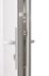 Porte d'entrée Manhattan poussant gauche +insert inox 215 x 90 cm CLOSY
