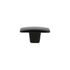 Bouton de meuble carré noir mat 37 x 37 mm REI