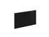 Porte transversale pour meuble haut de cuisine Cristal noir brillant 35 x 60 cm OFITRES