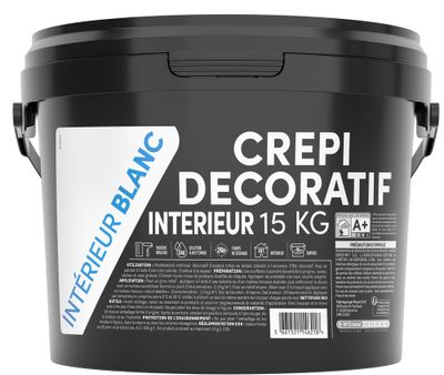 Crépi intérieur 15 KG blanc - TDP