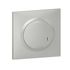 Variateur de lumière connecté sans neutre + plaque Aluminium - Dooxie with Netatmo LEGRAND
