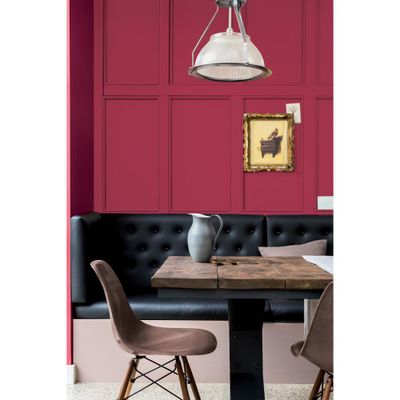 Peinture crème de couleur Framboise Mat 1,25 L - DULUX VALENTINE