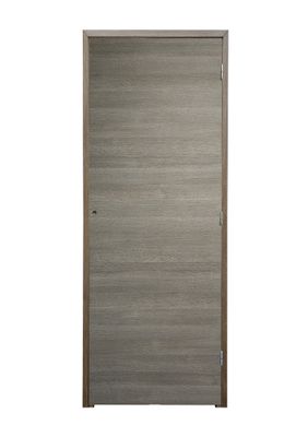 Bloc-porte fin de chantier postformé H.204 x 83 cm décor mélaminé ORME poussant gauche - SMIS