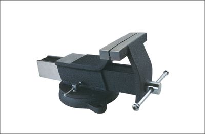 Étau en acier à base tournante 125 mm - JP OUTILLAGE