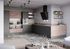 Façade pour meuble de cuisine Perle anthracite 70 x 40 cm OFITRES