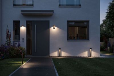 Applique extérieur LED IP44 600 lumens blanc chaud Anthracite - Capea PAULMANN