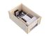 Garage en bois toit plat Rasmus avec porte sectionnelle - ép.44 mm - 25,5 m² hors-tout - PALMAKO