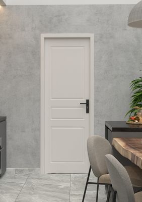 Bloc-porte postformé 3 panneaux H.204 x l.63 cm prépeint poussant gauche - SMIS