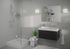 Ensemble douche 2 jets 100 mm avec mitigeur thermostatique Vernis Blend chromé HANSGROHE