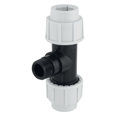 Té compression 90° fileté Ø25x3/4" - FITT