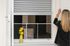 Moustiquaire coulissante 75x100-193 aluminium blanc SCHELLENBERG 