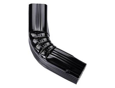 COUDE FRONTAL EXTERIEUR ALU NOIR