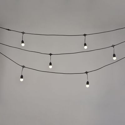 Guirlande lumineuse extérieur E27 10m sans ampoule noir IP44 10x15W - COREP