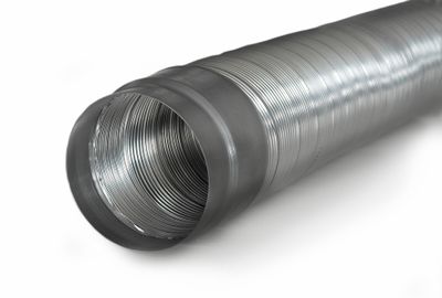 Gaine aluminium diamètre 111-118 mm extensible spécial Gaz - EOLIANCE RESIDENTIEL