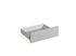 Façade tiroir pour meuble de cuisine Glossy metallo 01 brillant 13,8 x 60 cm OFITRES