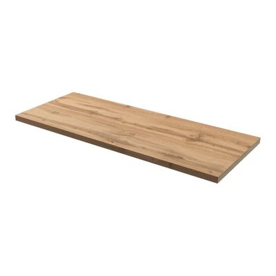 Plan de travail décor chêne sauvage 1850 x 640 x 38 mm FAB 
