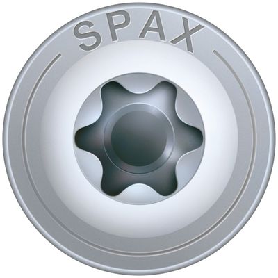 Vis tête disque Torx 8 x 120 mm par 50 SPAX