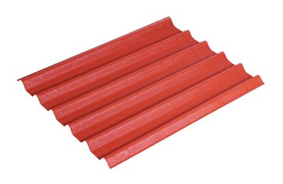 Plaque de couverture Easyfix compact rouge 100 x 82 cm - ONDULINE