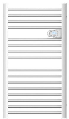 Sèche-serviettes à inertie sèche AMSTA 750W blanc - BESTHERM