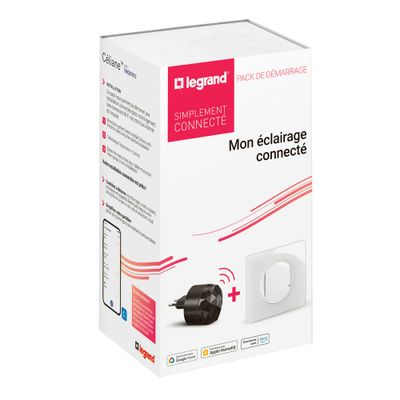 Pack de démarrage éclairage connecté Blanc - Céliane with Netatmo LEGRAND
