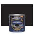 Peinture fer extérieur direct sur rouille finition martelé noir 2,5 L - HAMMERITE