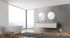 Miroir rond lumineux D.75 cm Swann White MP GLASS