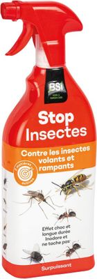 Stop insectes volants et rampants prêt à l'emploi 800 ml - BSI