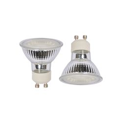 Ampoule spot LED GU10 5 W = 350 lumens blanc chaud par 2 COREP