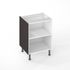 Joue de finition pour meuble bas de cuisine Perle anthracite 70 x 57 cm OFITRES