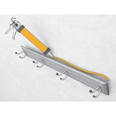 Colle Fixation Prise Rapide Sikaflex 143 Blanc 290 ml SIKA
