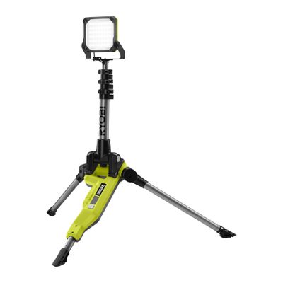 Projecteur de chantier LED sur trépied 18V ONE+ 2700 lumens - RYOBI