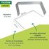 Agrafes métalliques pour fixation au sol 25 x 15 cm Ø4 mm x10 - WINDHAGER
