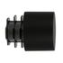 Embout déco bouchon en métal diam 28 mm Finition Noir mat par 2 - MOBOIS