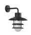 Applique extérieur descendante E27 Nazare noir IP44 60W - COREP