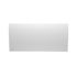 Radiateur à inertie sèche MERIDIEN 2000W blanc horizontal - AIRELEC