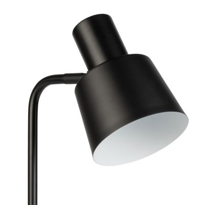 Lampe à poser BARRY en métal noir E14 15W - XANLITE