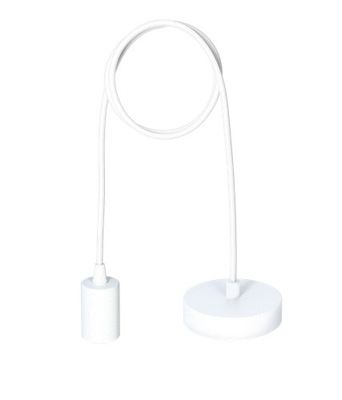 Suspension métal blanc E27 60W JOY - ARLUX