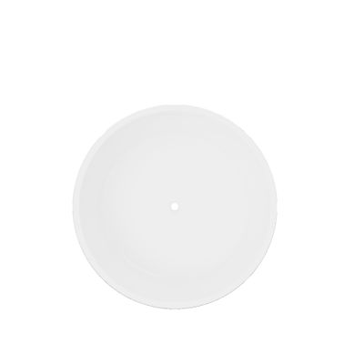 Baignoire îlot ronde blanche diamètre 130 cm Ciarra BALNEO