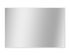 Miroir rectangulaire bords biseautés 120 x 45 cm