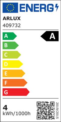 Ampoule LED E27 edison à filament 3,8W = 880 lumens blanc neutre - ARLUX
