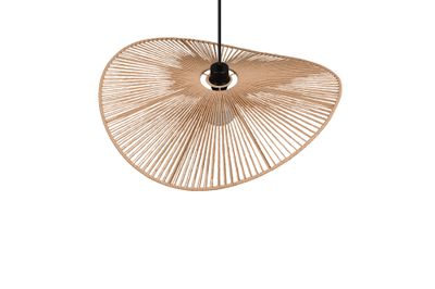 Suspension E27 Ø58 cm Laurine fil de papier naturel 40W - CASALUM