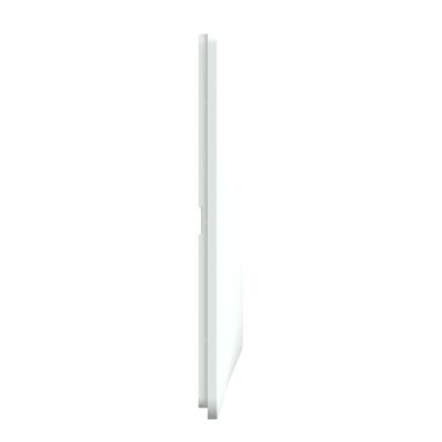 Plaque de finition 2 postes horizontale blanc - Ovalis SCHNEIDER ELECTRIC